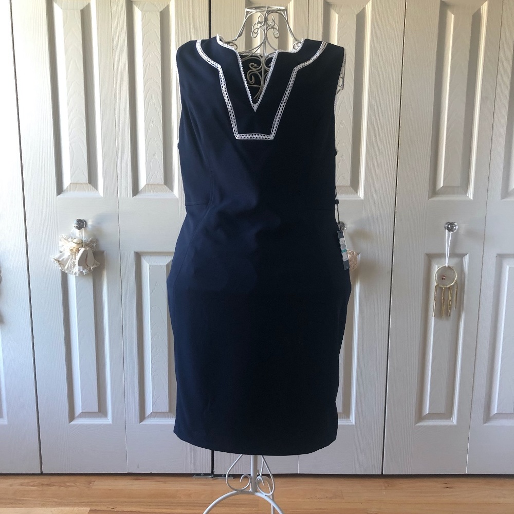 Tommy Hilfiger deep navy blue dress